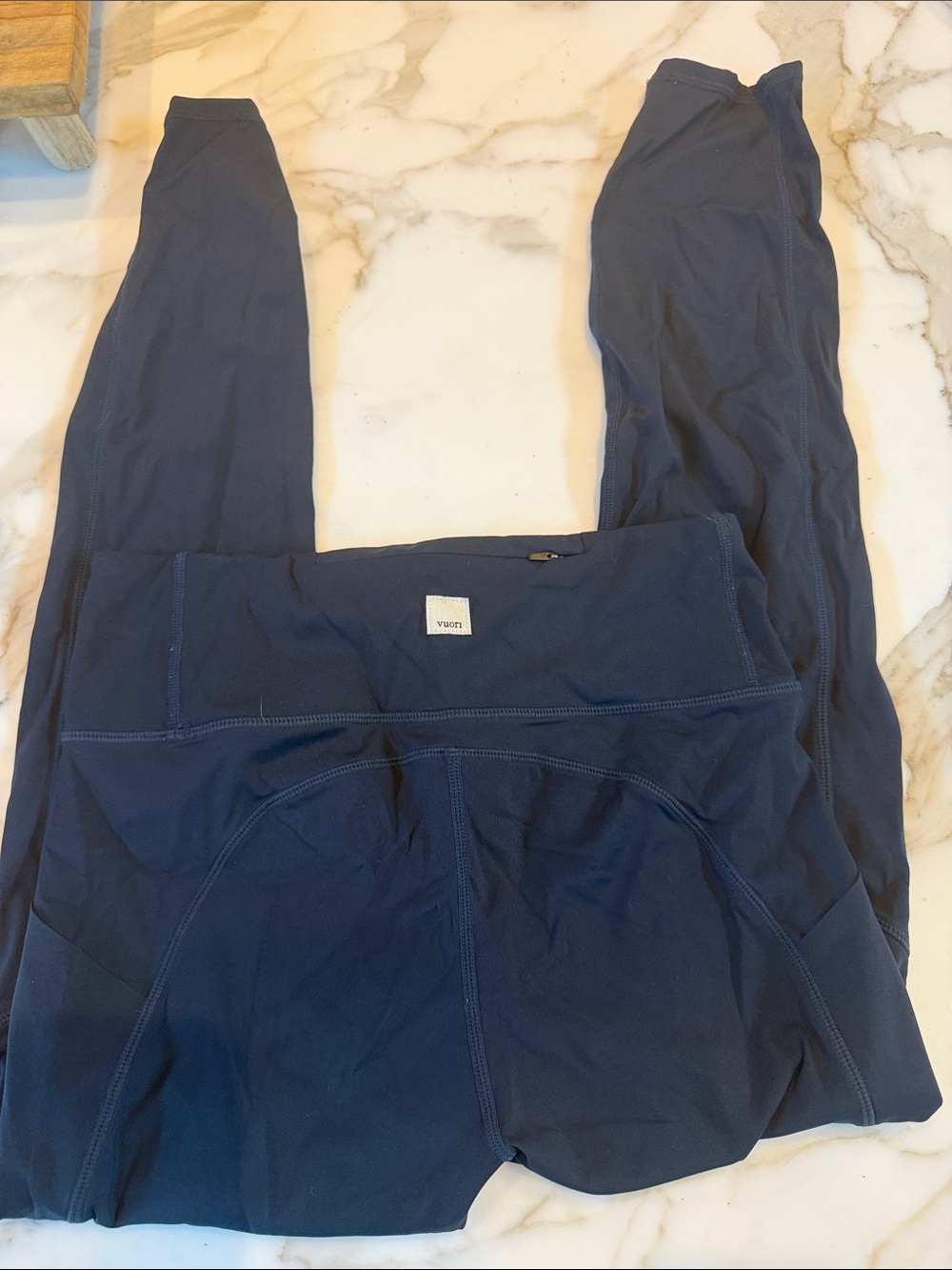 Vuori Navy Blue Active Leggings